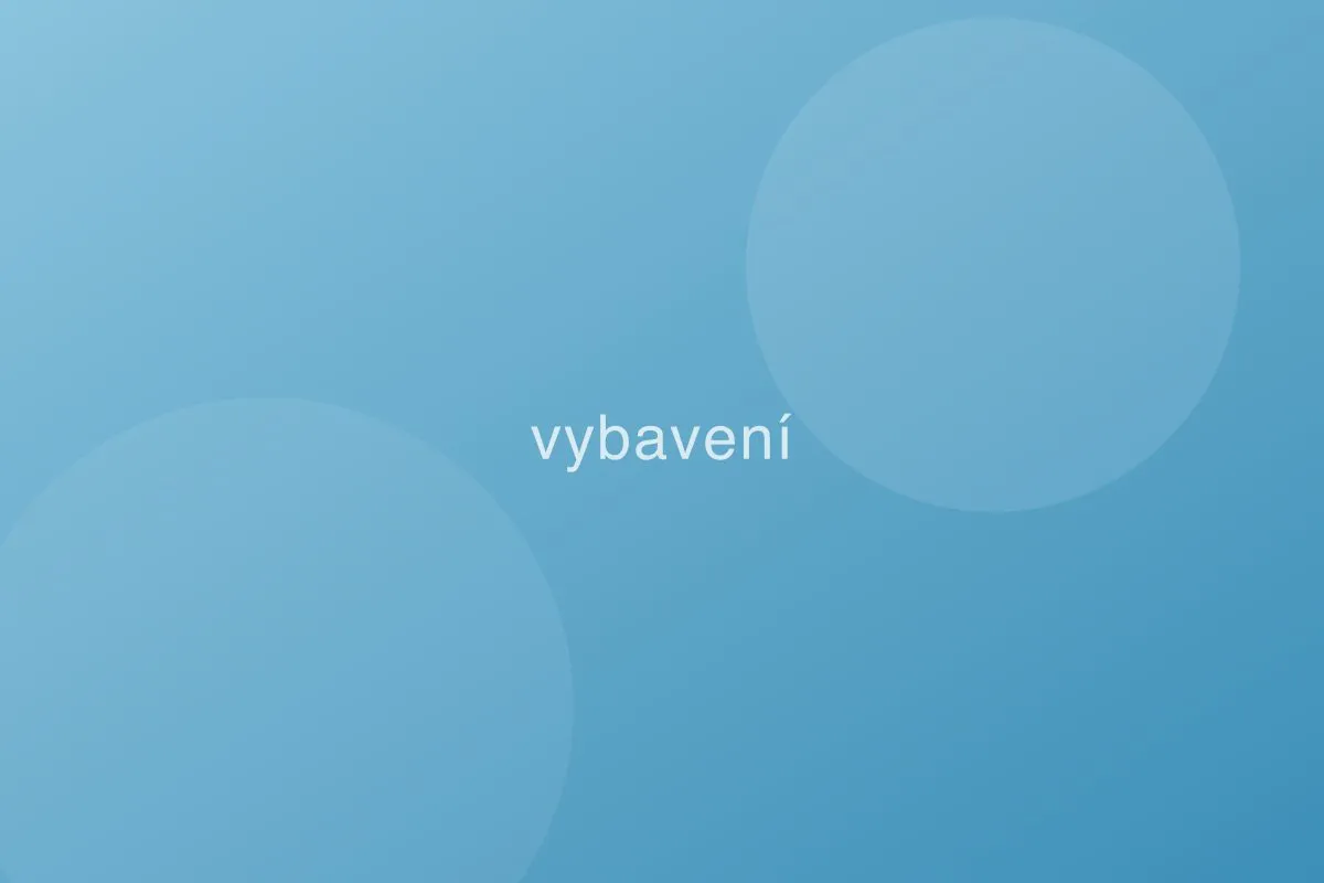 Vybavení